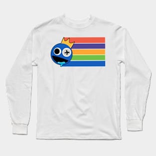 Blue Rainbow Friends Long Sleeve T-Shirt